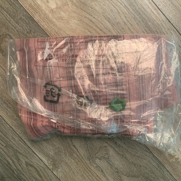 NWT LOGO BY LORI GOLDSTEIN STRIPED WOVEN EMBROIDERED BLOUSE BLUSH SMALL - Picture 9 of 9